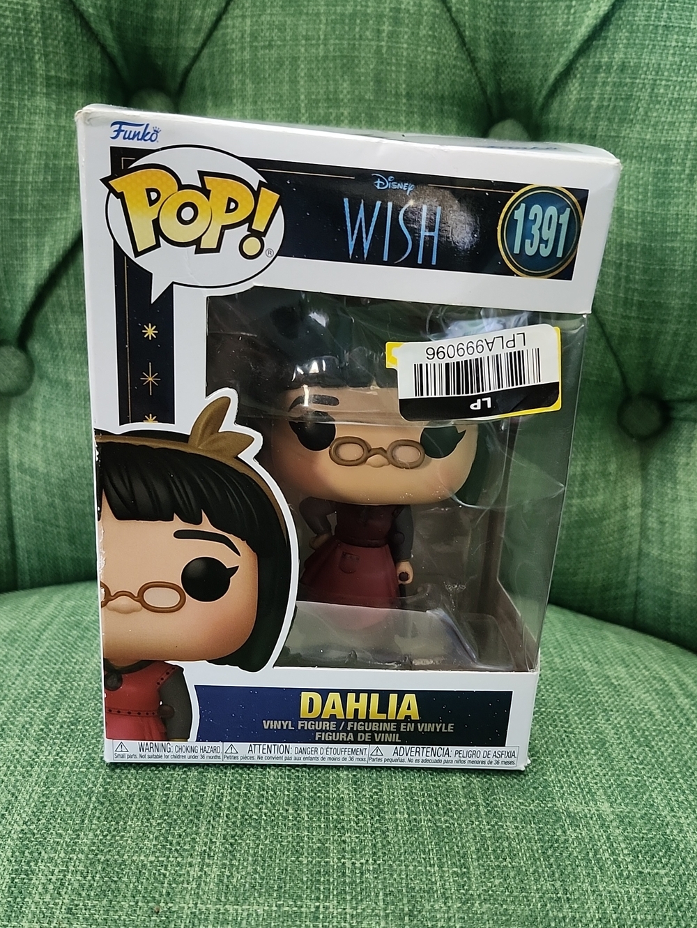 Funko Disney Wish Dahlia Vinyl Figure - Red Outfit